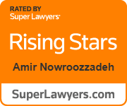 Rated By Super Lawyers | Rising Stars | Amir Nowroozzadeh | SuperLawyers.com